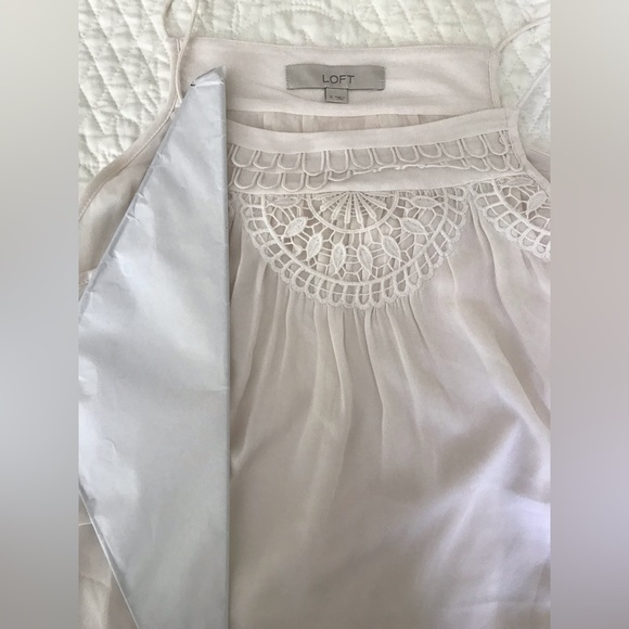 Loft Cream Tank Top - Picture 5 of 7